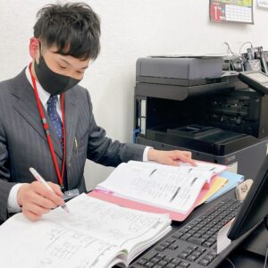 宿題のチェック