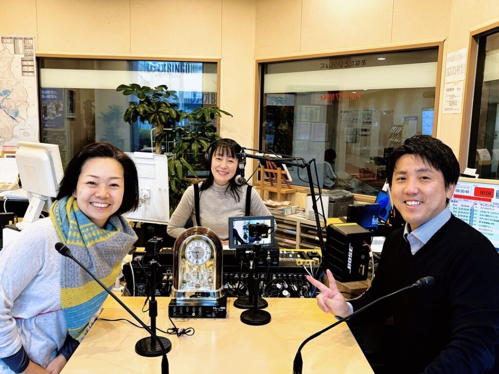 個別指導のグランアシストの代表福原がエフエムふくやまのラジオに登場